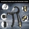 2 Pack Grip Strength Trainer, Adjustable Resistance 10-130 lbs Hand Gripper