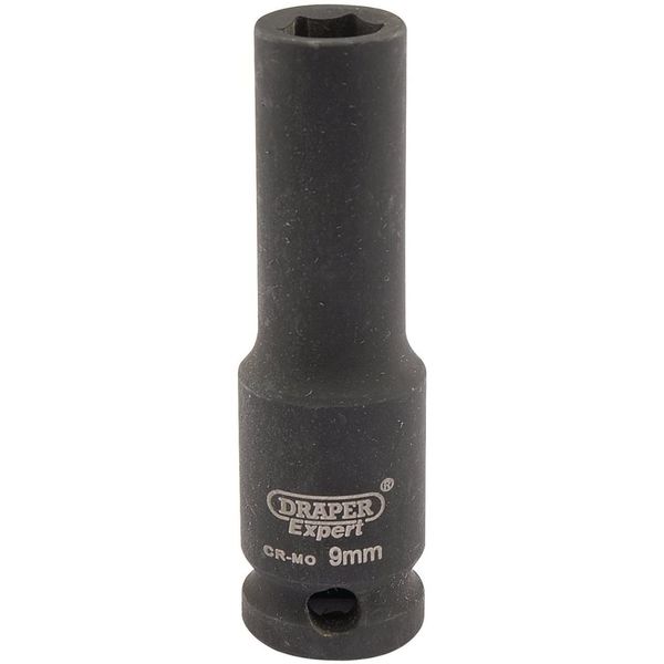 Draper Expert 06882 9mm Impact Deep Socket with 3/8-inch Drive
