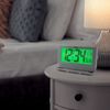 30041V2 Equity by La Crosse Battery Powered Jumbo 2" LCD Digital Alarm Clock