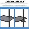 Adjustable Universal Microphone Stand Tray, Utility Shelf for Microphone Stand