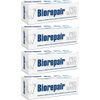 Biorepair: "Pro White" Whitening Toothpaste with microRepair - 2.5 Fluid Ounce (75ml) Tubes (Pack of 4) [ Italian Import ]
