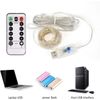 8' Fairy Light Garland LED Cluster Lights 8 Twinkling Modes Remote with Timer