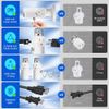 2 Pack Light Socket To Plug Adapter Pull Chain E26 Bulb Splitter Double 3 Prong