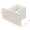Surf Gate Boat Port Bracket SRF2 | Chaparral 42.00288 White Aluminum