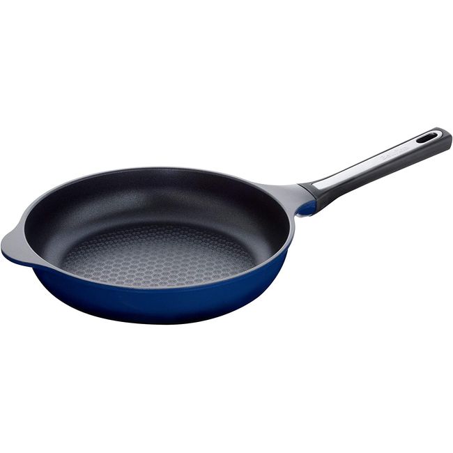 Ernest 77014 Frying Pan, 9.4 inches (24 cm), Light Premium for Gas Fire, Blue