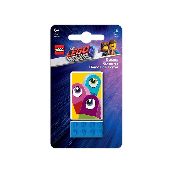 Lego Movie 2 Duplo Eraser Set