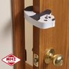 Mommy's Helper 2-Pack Modern Door Pinch Guard, Black/White