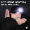 Smart Sensor LED Headlamp Rechargeable Head Torch Headlight Bar Head Band Light