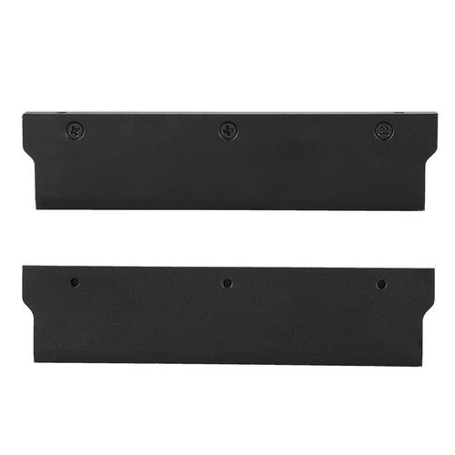 Black SSD Heat Sink Cooling, Aluminum Smooth SSD Heat Sink, Easy to Install, for Memory Cool Vest