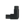 Jesco Lighting S601-L-CONN Accessory - Hard Left Connector, Black Finish