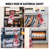 59 PCS Electrical Lockout Tagout Kit Safety Padlocks Hasps Tags Ties Locks