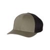 Richardson Fitted Trucker with R-Flex S/M Royal/ White