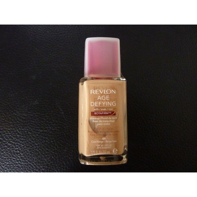 Revlon Age Defying Makeup/ Foundation - COOL BEIGE #09 - All Skin - Read Descrip