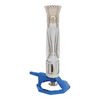 EISCO Meker Burner, LPG - High Temperature Flame - Suitable for use with LPG/Butane Gas - Highly Stable Octagonal Base