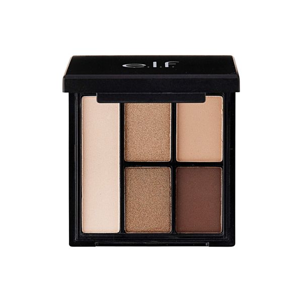 e.l.f. Cosmetics Clay Eyeshadow Palette, Necessary Nudes