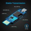 Micro USB OTG to USB 2.0 Adapter SD/Micro SD Card Reader With Standard USB Male