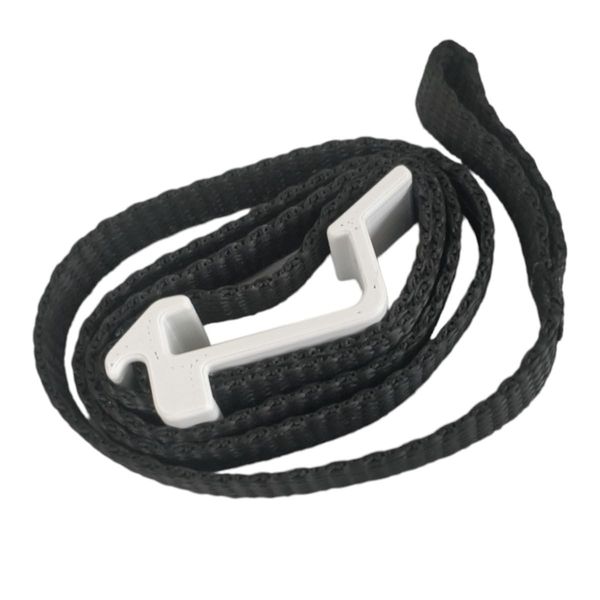 Buggy Board Clip Hook and Strap for Lascal Equivalent Part 81150 (Grey)