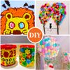 Eppingwin 2000PCS Yellow Pom Poms, 0.4 Inch Soft Pompoms for Crafts & DIY Projects