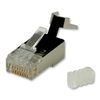 Shielded RJ45 Plug, 8P8C, CAT6, 10 Pack, Modular, ETHERNET CONNECTORS, 10 Piece Pack - 21.17.3063