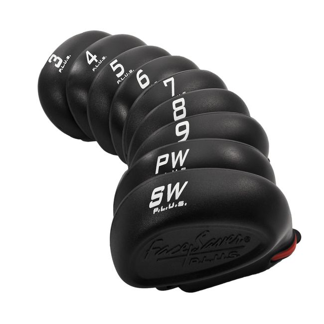 Face Saver Plus 3-SW, Black Iron Cover (9-piece)