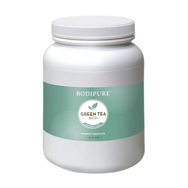 BODIPURE Green Tea Body Bath - Rich in Antioxidants, and Healing Properties of Green Tea to Cleanse, and Refresh Skin - Great for Professional Use, 1 Gallon