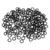 sourcing map Split Lock Washer, M3 304 Stainless Steel Spring Lock Washer 200pcs, Black