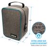 RADICAL LIFE Smell Proof Bag Extra Large with Steel Combination Lock Premium Smell Proof Container for Medicine and Accessories Lock Box Travel Bag Smell Proof Case - Patent Pending