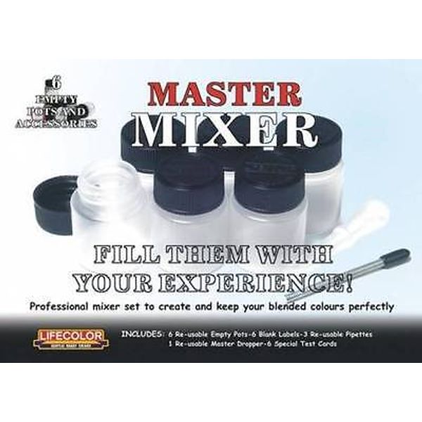 Lifecolor Acrylic Paint Sets LFC-MX Lifecolor Master Mixer Set