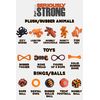 Seriously Strong by Petface Bone Tread Dog Toy