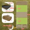 Portable Shooting Mat Tactical Prone Padded Roll Up Waterproof Foldable Hunting