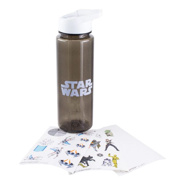Paladone Star Wars Stickers Wasserflasche, Einheitsgröße, mehrfarbig