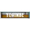 YOHIMBE Rectangle Rustic Painted Wood Look Magnet for use on Any Steel Surface