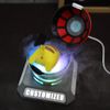 Pokemon Ball Humidifier Customizable 3D Printed LED Light Pikachu Desk Decor