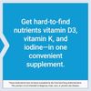 Vitamins D and K with Sea-Iodine™ 60 capsules