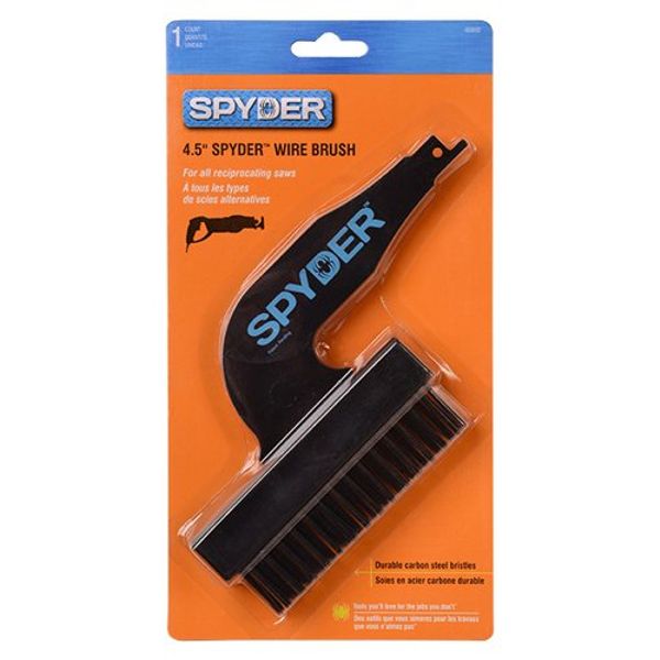 Spyder Products 400002 4.5 in. Wire Brush for Reciprocating Saws