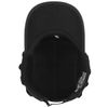 Kangol Waxed Utility 5 Panel Baseball Cap (One Size, Black), black