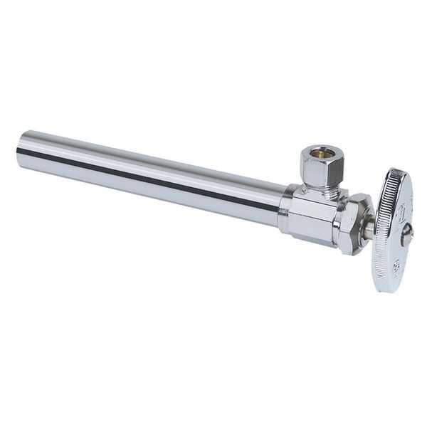 Brasscraft CS40X C 1/2 Nom. by 3/8 OD Angle Stop Lead-Free, Chrome
