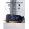 Projection Alarm Clock for Bedroom Ceiling, Digital Clock Projector