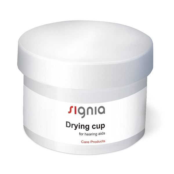 SIGNIA Hearing Aid Drying Cups with Silica Gel (1 piece) Dry Moisture Wicking Signia