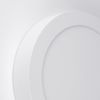 G.W.S® 6W Dimmable Round Circle LED Surface Mounted Panel Downlight Ceiling Light Day White (6000K), LED Driver Included