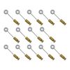 10* Handmade DIY Leather Craft Sewing Position Located Needles Fixed Suture Leathercraft Tool