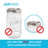 Jarware Coffee Spoon Clip for Wide Mouth Mason Jars, 6"