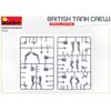 Miniart MIN35332 1:35-British Tank Crew-Special Edition, Various