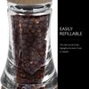 Cole & Mason Basic Woods Mill Gift Set - Adjustable Salt & Pepper Grinders - Refillable Spice Tools - Hand Wash Kitchen Tool - Wood