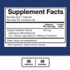 Organic Valerian Root 1800mg Per Serving -  90 Veggie Capsules
