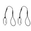 EBTOOLS Camera Safety Tether - 2Pcs Camera Lanyard,Universal Durable Camera Strap Safety Rope Tether with Clip Hook for DSLR Mirrorless Cameras