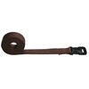 Benristraps 25mm Webbing Strap with Quick-Release Buckle (brown, 2 metres)