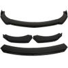 Glossing Black Front Bumper Lip Splitte + Strut Rods For Buick Regal Sportback