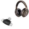 BoxWave Smart Gadget Compatible with Focal Bathys MG - AllReader SD Card Reader, microSD Card Reader SD Compact USB - Jet Black