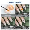 MAEXUS Strass Nail Art (bianco)